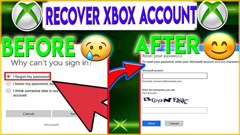 Xbox Account Recovery Youtube