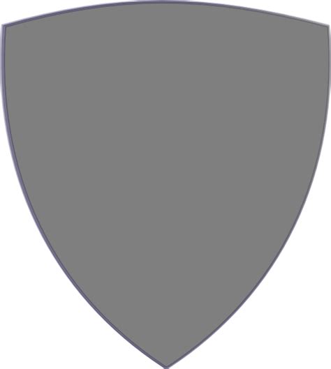 Solid Gray Shield Clip Art At Vector Clip Art Online
