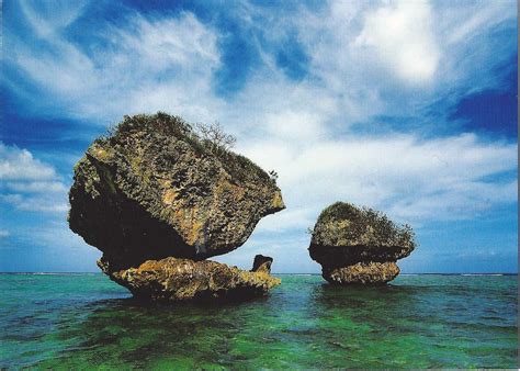 A Journey Of Postcards A Postcard From Guam Rock Formations At
