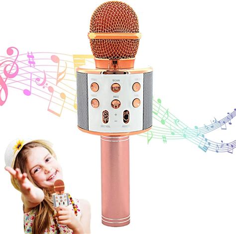 Bezprzewodowa urządzenie do mikrofonu karaoke Bluetooth przenośna