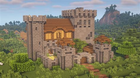 Minecraft Survival Castle Tutorial Youtube