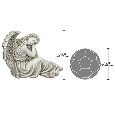 Harmony At Ease Angel Statue Design Toscano