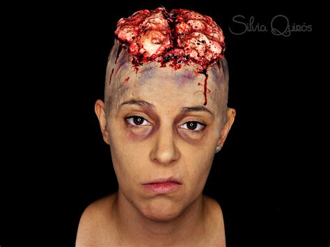 Exposed Brain Special Effects Makeup Silvia Quirós