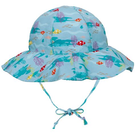Overstock Upf 50 Sun Protection Wide Brim Baby Sun Hat