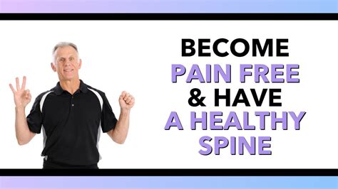 3 Days To A Pain free & Healthy Spine. "Back" To The Basics That Work