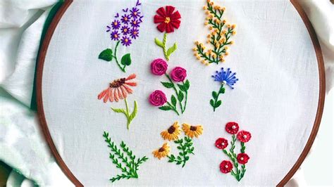 7 Small Flower Embroidery Designs ALSTROEMERIA