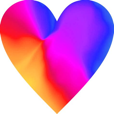 Ftestickers Heart Gradient Freetoedit Sticker By Picsart