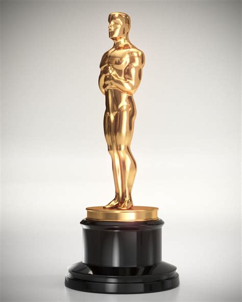 Oscar Statue 3d Model Ph