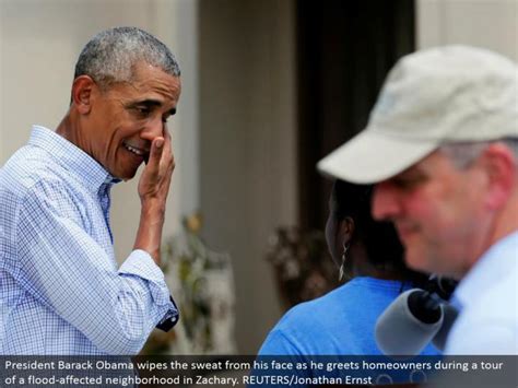 ppt obama visits louisiana floods victims powerpoint presentation id 7389719