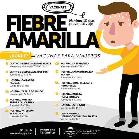 Fiebre Amarilla Recomendaciones Para Viajeros