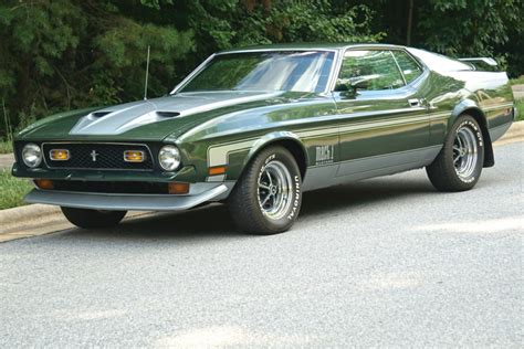 1972 Ford Mustang Mach 1 For Sale On Bat Auctions Sold For 19750 On