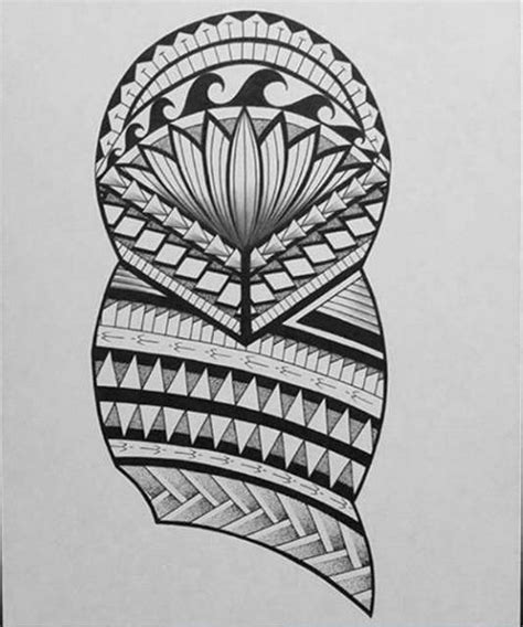 Polynesian Tattoo Design Sketch Kylie Pryor