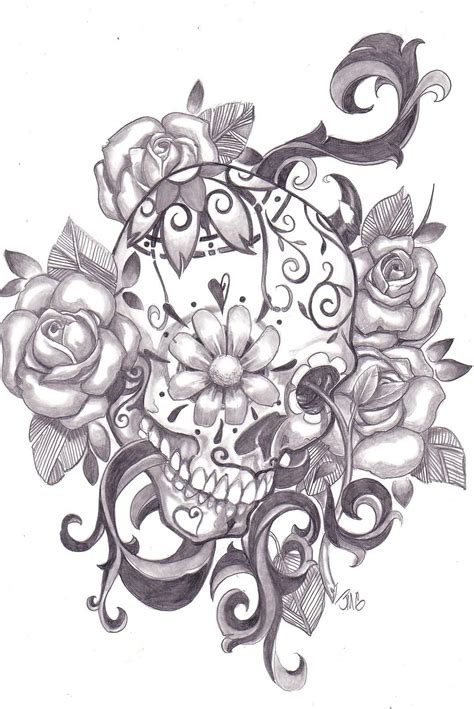 Sugar Skull Sugar Skull Tattoos Tattoos Skull Tattoos