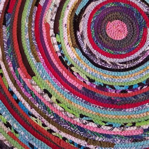 3 Colorful Round Rug Handmade To Order You Choose Etsy Colorful