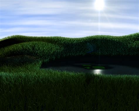 Grassy Landscape By Ieclipsex On Deviantart