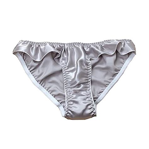 lsharon women s sexy 100 mulberry silk briefs lingerie gymnastics thong ballet underwear