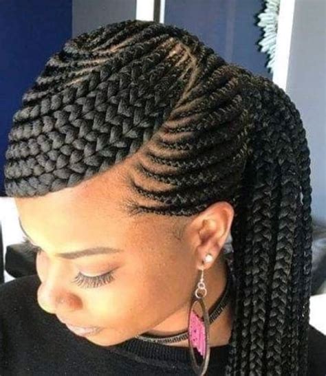 The Coolest And Cutest Cornrows To Wear In 2020 Curly Craze African