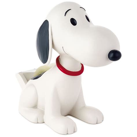 Hallmark Peanuts Snoopy Ceramic Tape Dispenser New I Love Characters