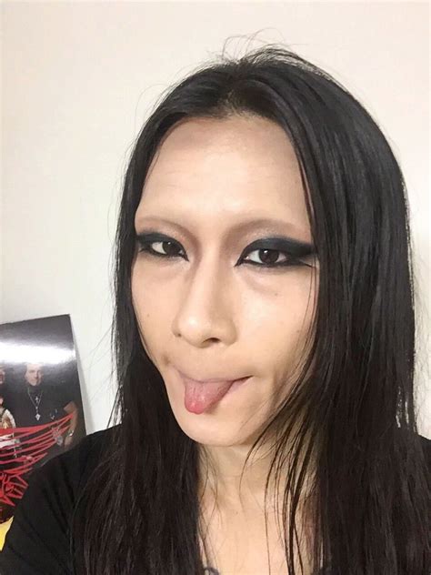 jrock visual kei hyde crazy punk models makeup board make up
