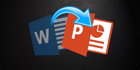 You Can Now Turn A Microsoft Word Document Into A Powerpoint Presentation