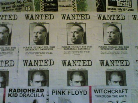 Prison Break Ads Wanted Street Posters 1207 Am August 26 Flickr
