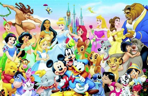 Disney Characters Hd Wallpapers Pics