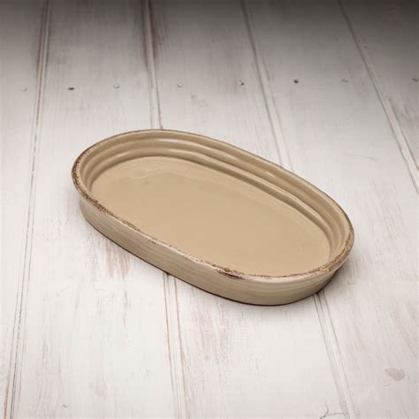 Handmade Ceramic Baking Tray Oval