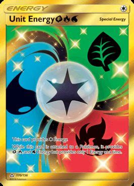 You can use trainer cards in the tcg to produce a range of effects. Serebii.net TCG Ultra Prism - #170 Unit Energy