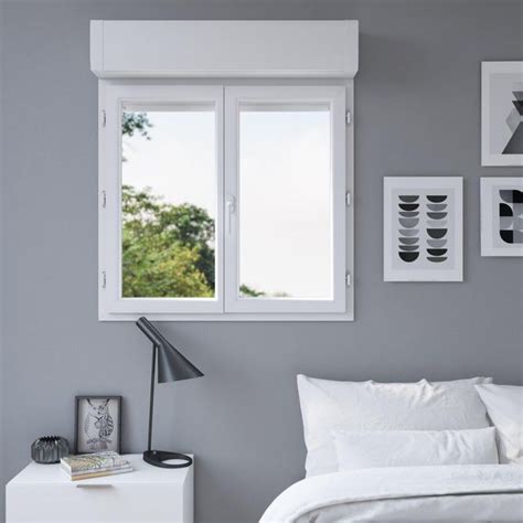 Check spelling or type a new query. Fenêtre PVC avec volet roulant H.95 x l.120 cm blanc, 2 ...