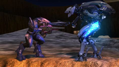 Halo 3 Elites Vs Halo 4 Promethean Knights Youtube