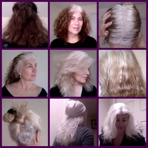 White Hot Hair With Images Gray Hair Growing Out