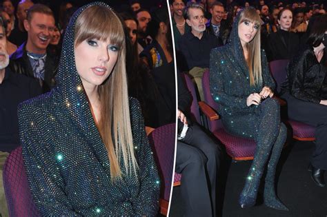 Taylor Swift Sports Sparkling Jumpsuit At Iheartradio Music Awards 2023