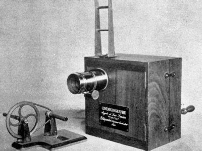 The Lumiere Cinematographe Invented And Demonstrated By Louis Jean And