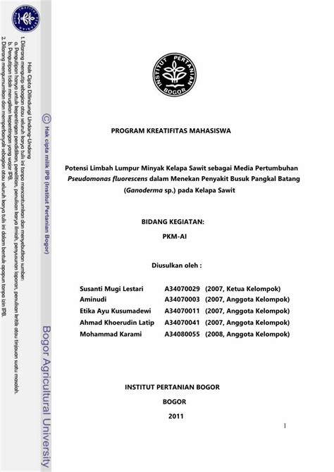 Pdf Pseudomonas Fluorescens Ganoderma Ipb University Dokumen Tips Hot