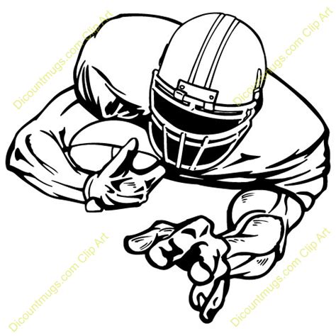 Free Football Player Clipart 10 Free Cliparts Download Images On