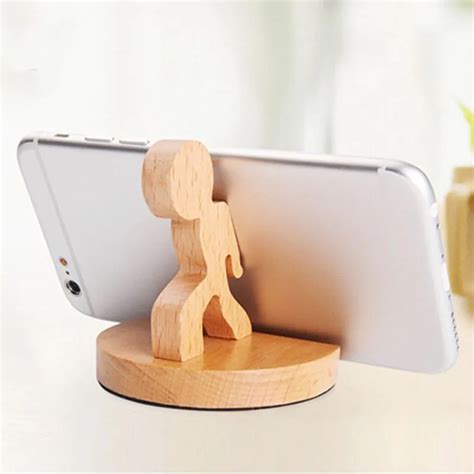 Multi Angle Portable Desktop Stand Cell Phone Smartphone Holder Natural