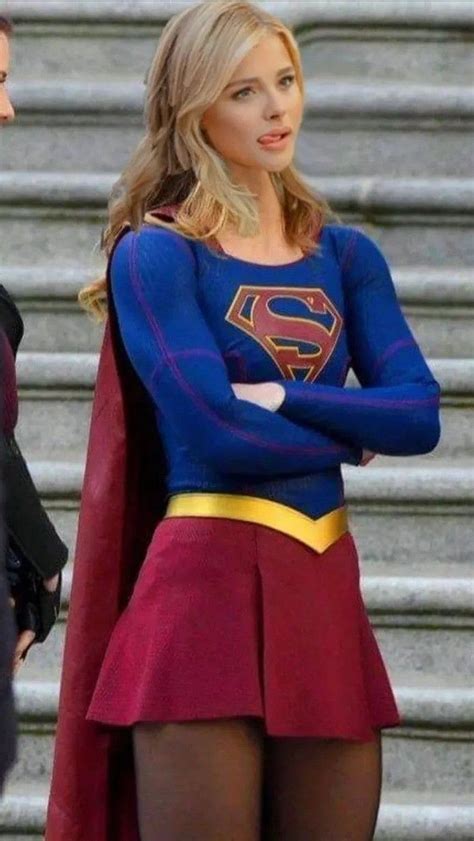 Chloë Grace Moretz In 2023 Supergirl Costume Chloe Grace Moretz Supergirl Pictures