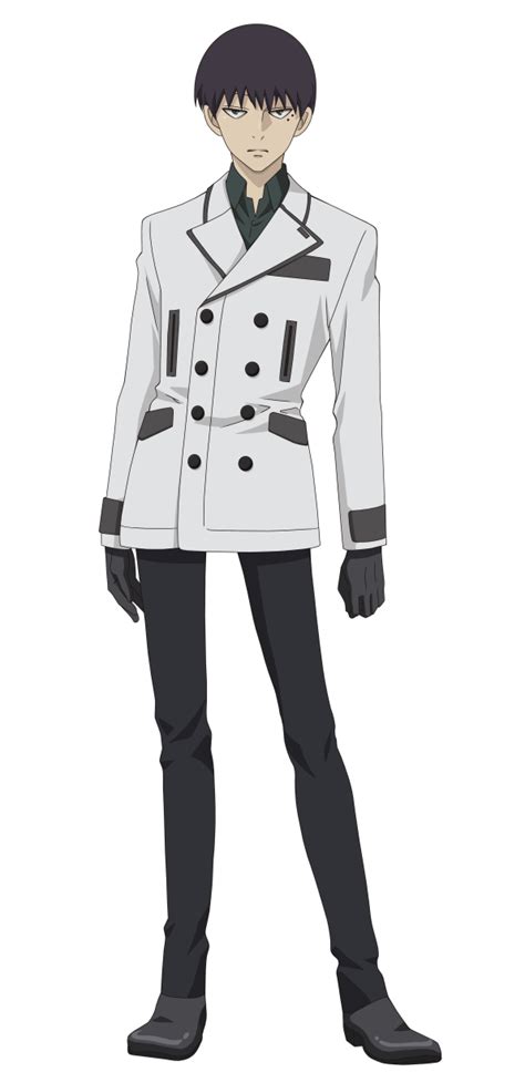 Anime Character Black Trench Coat