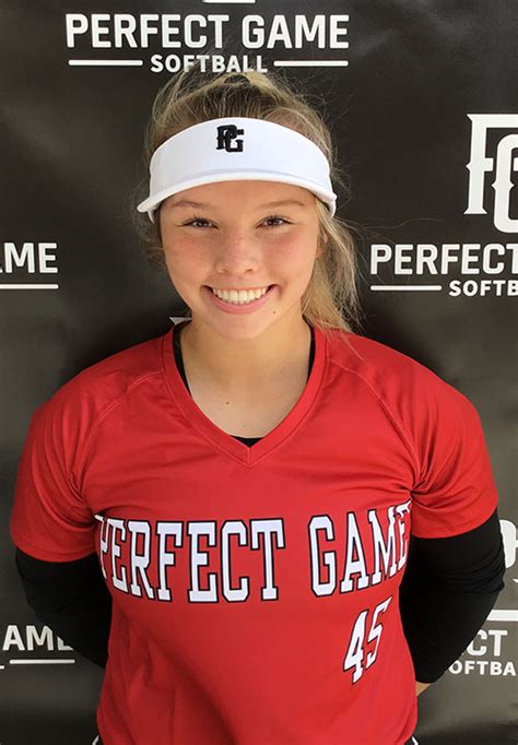 Grace Mccarty Class Of 2023 Player Profile Perfect Game Softball