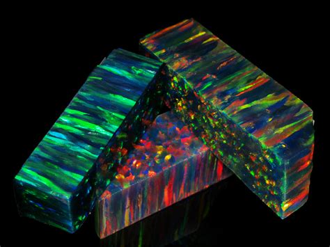 Synthetic Opal Aurora Opal Gilson Like Opal