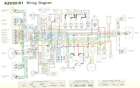 • check the wiring for continuity. 1981 Kawasaki Kz650 Wiring Diagram