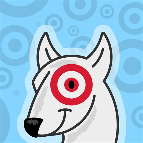 Bullseye The Target Mascot Dog Behance