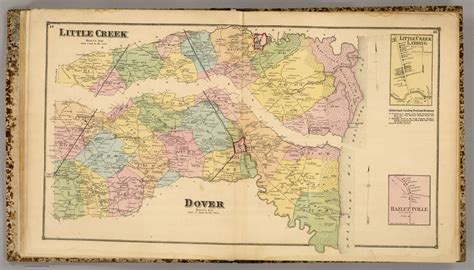 Little Creek Dover Hundreds David Rumsey Historical Map Collection