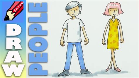 This article has been viewed 45,834 times. How To Draw A Cartoon Person - Cliparts.co