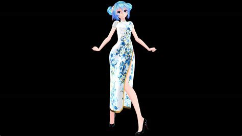 Mmd Model Download Tda China Dress Miku V2 By K Manoc1 On Deviantart