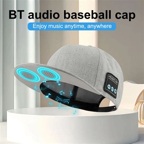 Sombrero Multifuncional Con Altavoces Bluetooth Para Exteriores Gorra