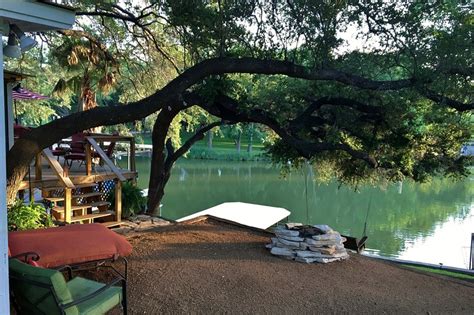 We are located on beautiful lake lbj, in the heart of the texas hill country! Waterfront Lake LBJ Cabin w/ Dock, Canoe & Bikes! UPDATED ...