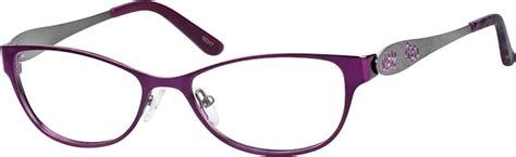 Purple Oval Eyeglasses 1653 Zenni Optical Eyeglasses