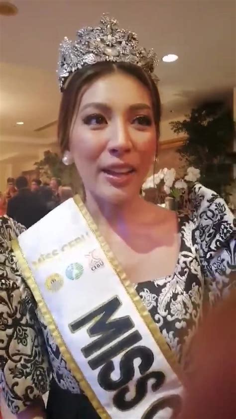 Watch Interview With Outgoing Miss Cebu Gabriella Mai Carballo Before