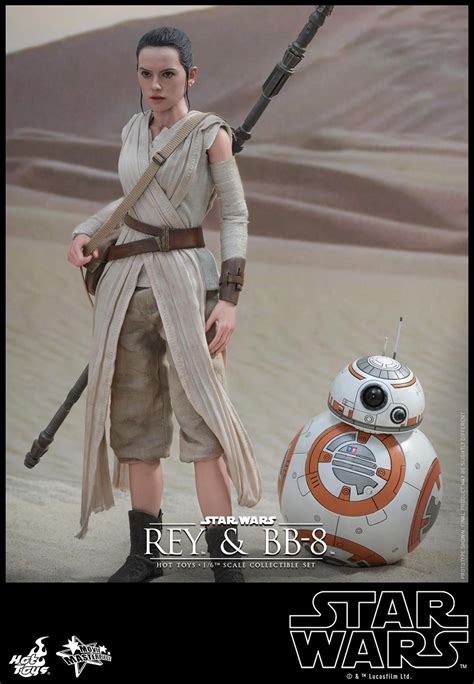 Hot Toys Star Wars Vii Rey And Bb 8 Sixth Scale Figures